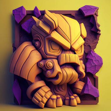 3D model Crashlands game (STL)